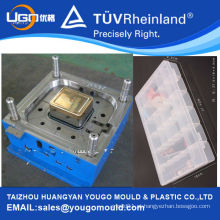 Fornecedor de moldes da China para moldagem por injeção de plástico / molde de injeção de caixa de armazenamento de plástico